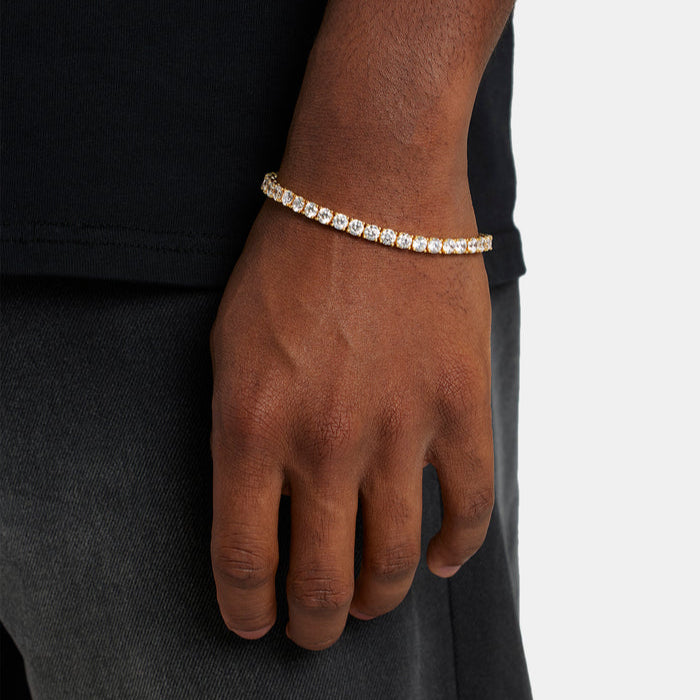 Men's Classic Tennis Bracelet