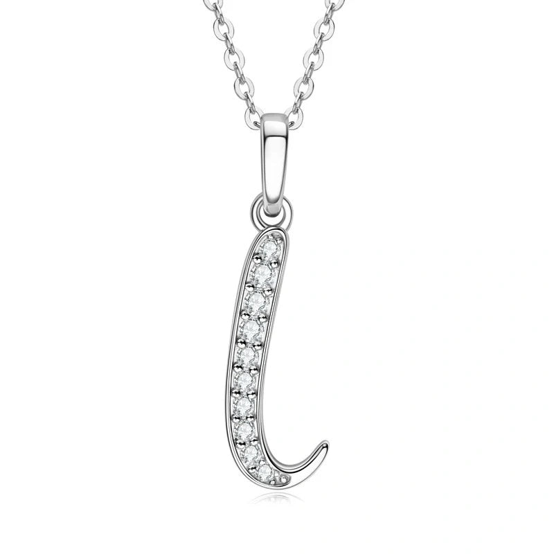 Diamond Letter Necklace
