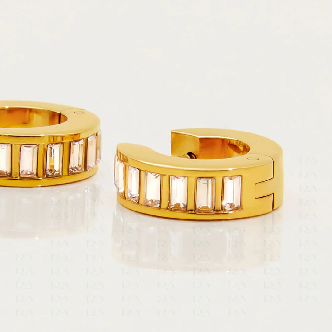 Ayo Baguette Earrings
