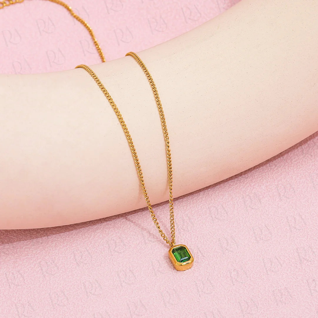 Ayo Emerald Necklace