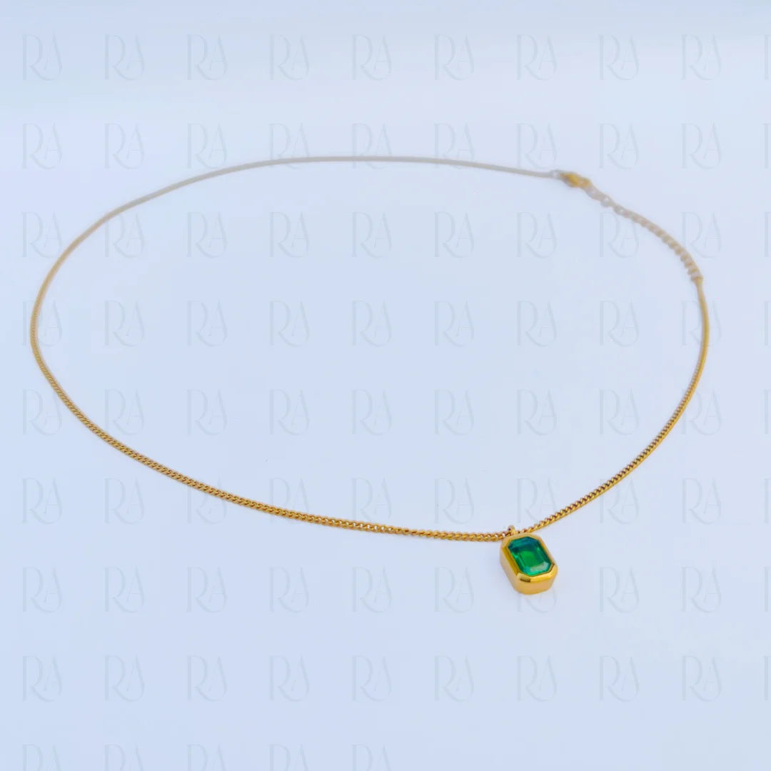 Ayo Emerald Necklace