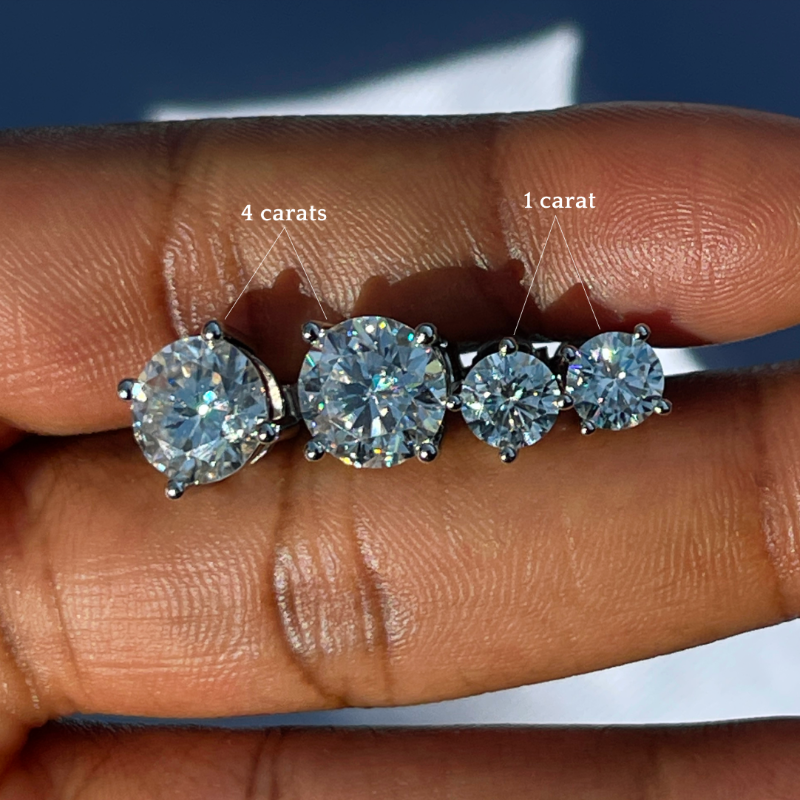 Classic Diamond Studs