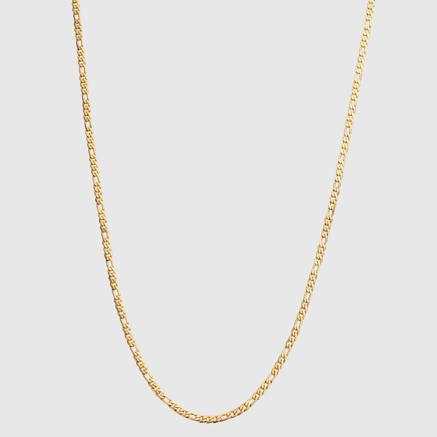 3mm Figaro Chain (Gold)