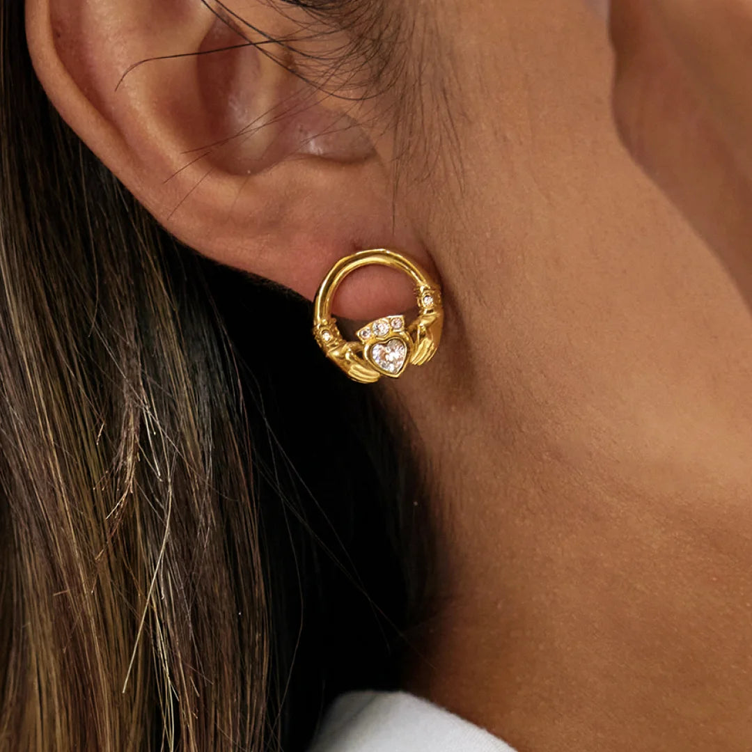 Ire Heart Earrings