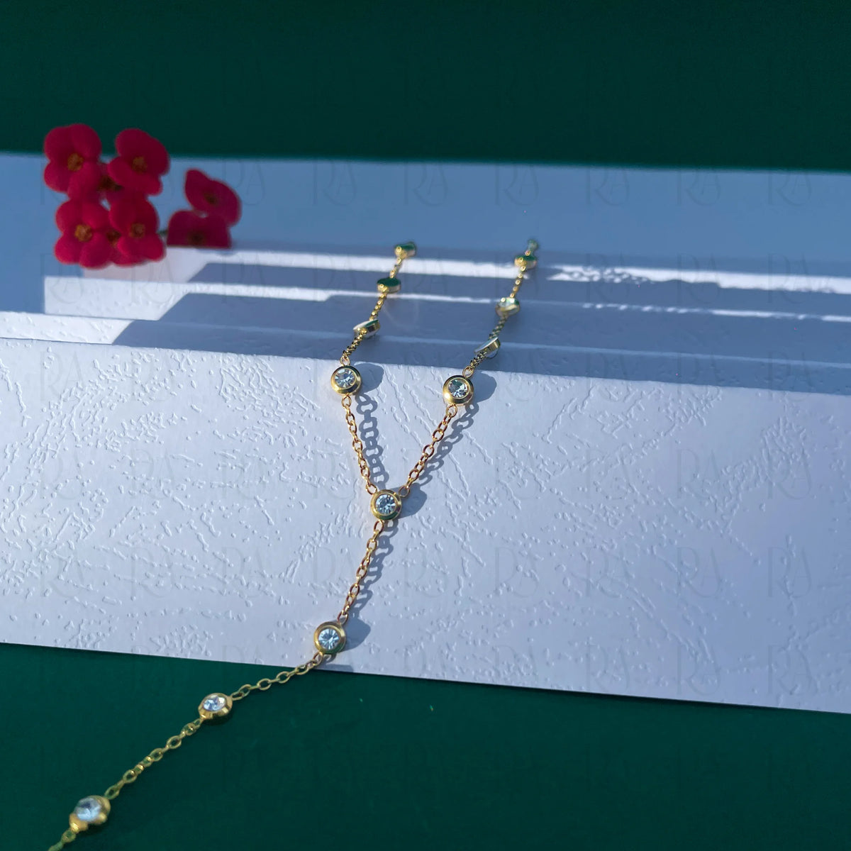 Lumi Oval Drop Necklace