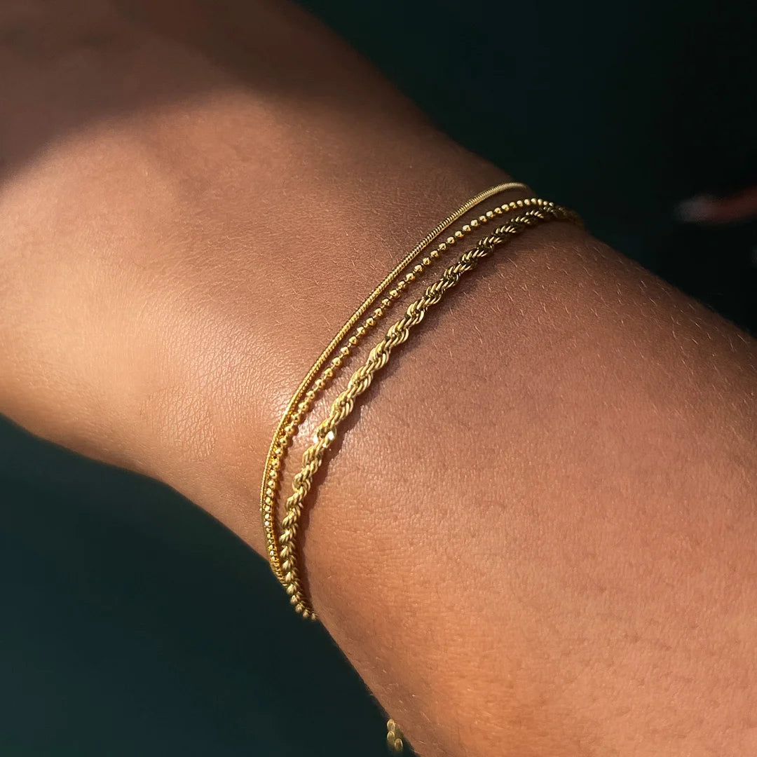 Minimal Stacking Bracelet Set