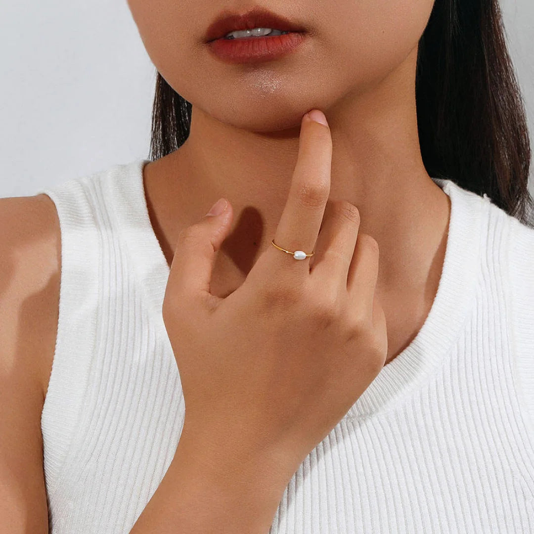 Mira Pearl Ring
