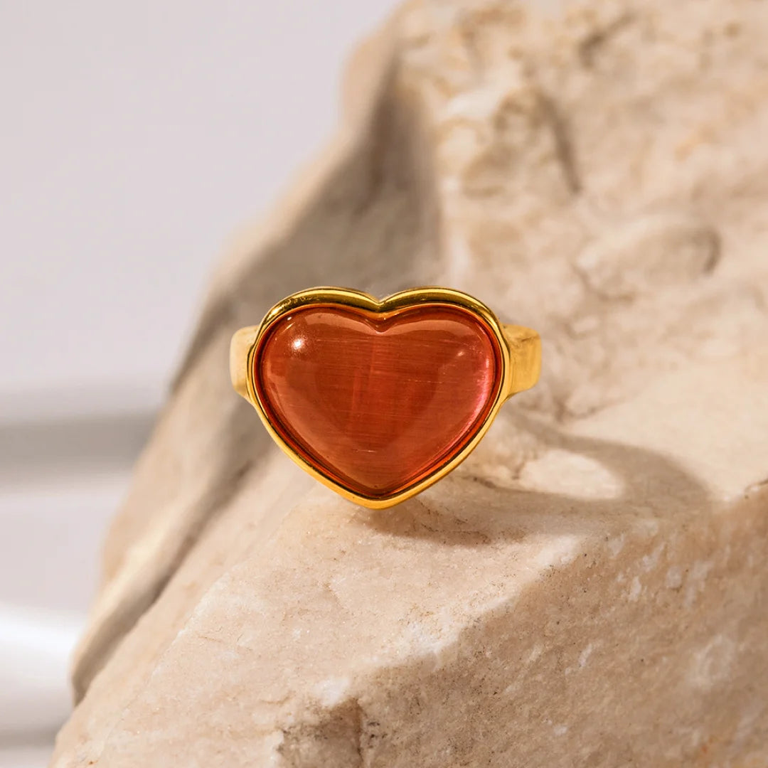 Okan Heart Ring