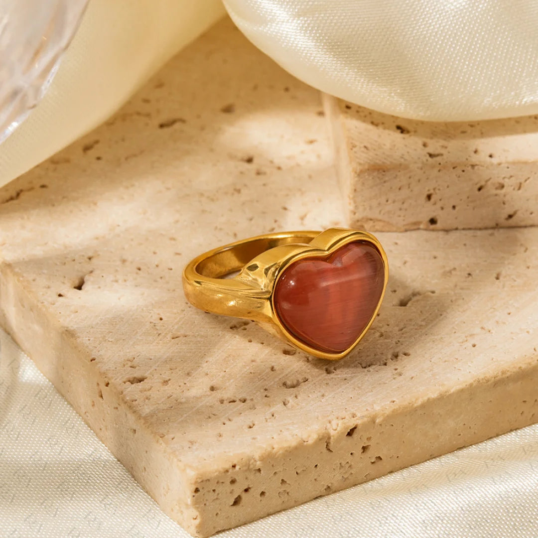 Okan Heart Ring