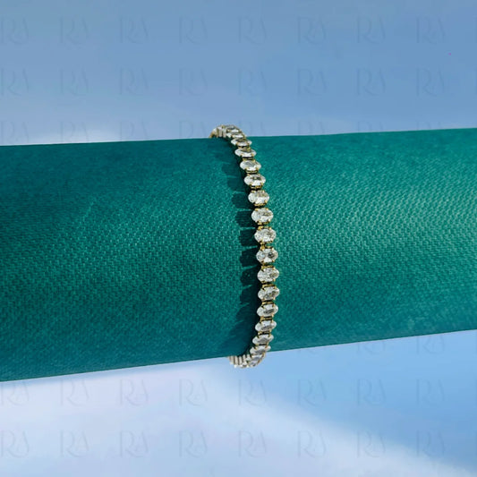 Oval Tennis Bracelet
