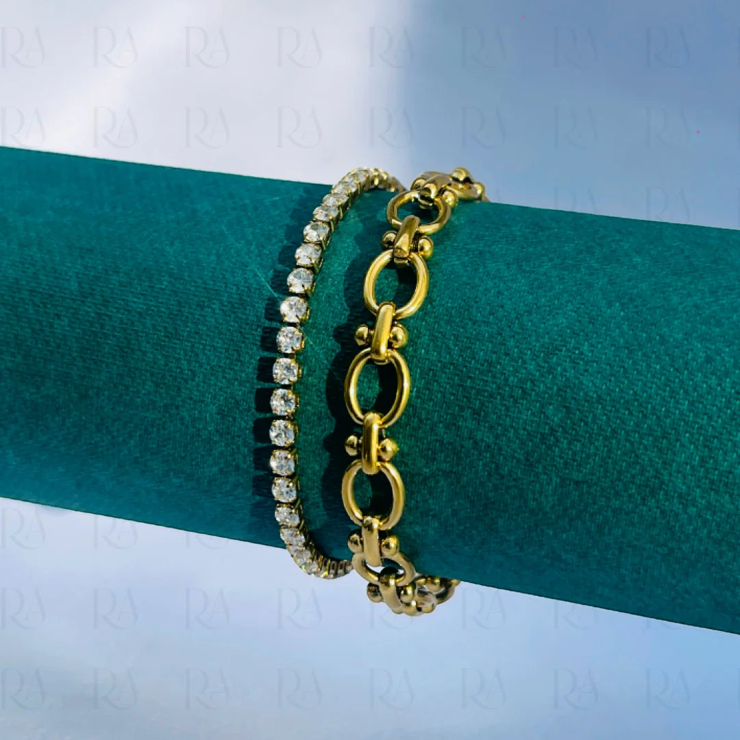 Oval Tennis Bracelet