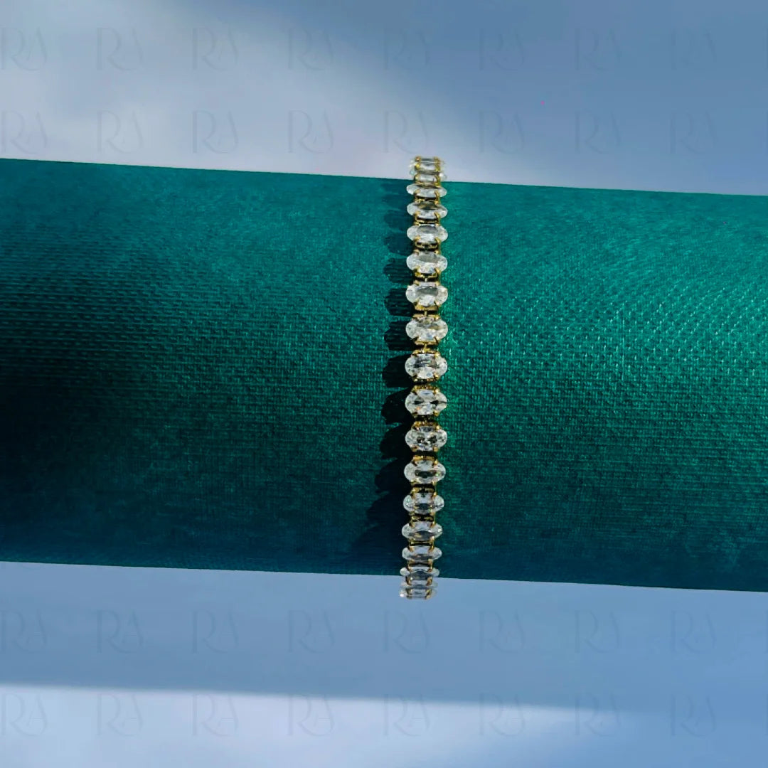 Oval Tennis Bracelet