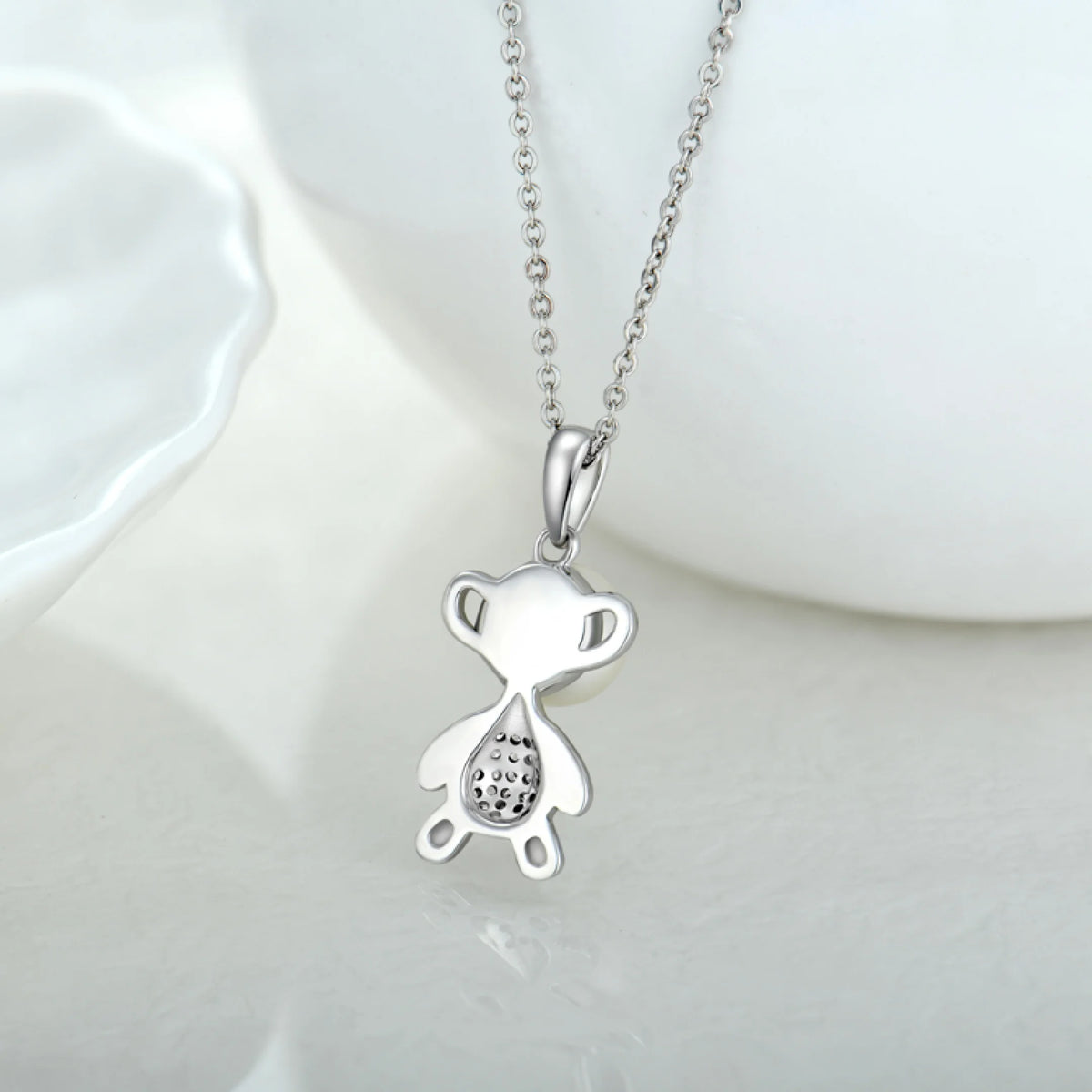 Pearl Bear Necklace