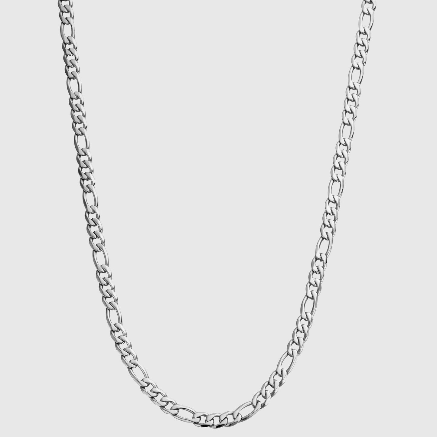 5mm Figaro Chain (Silver)