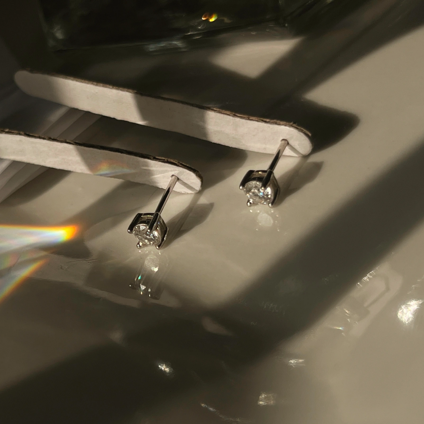 Classic Diamond Studs