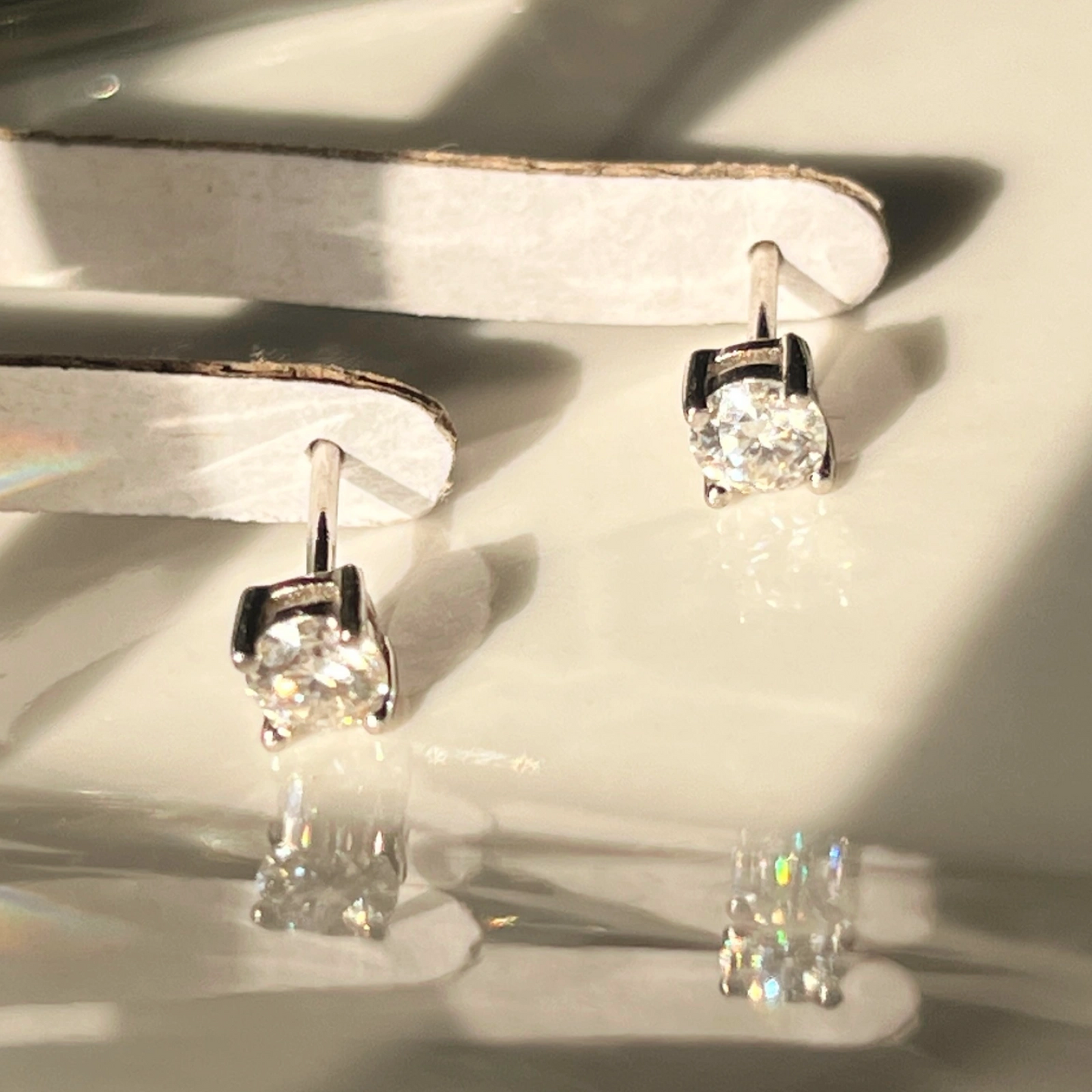 Classic Diamond Studs