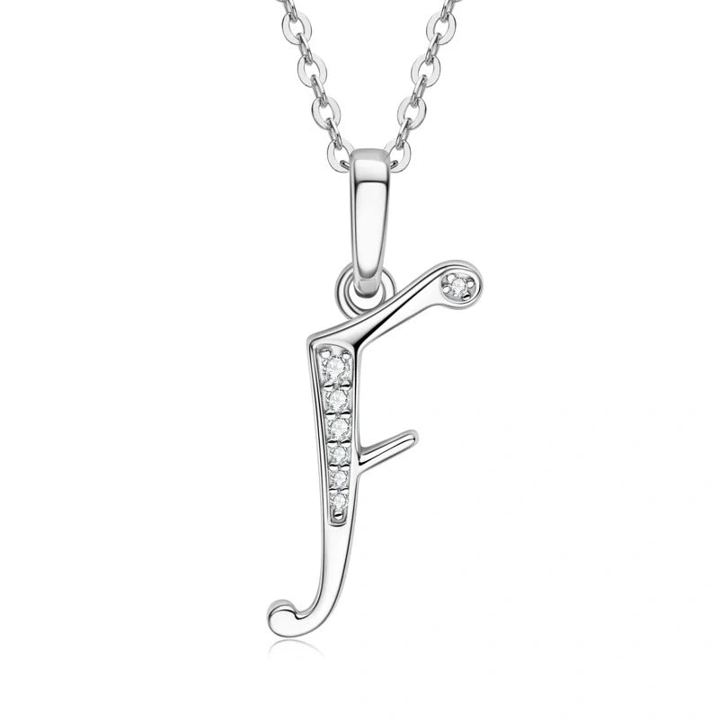 Diamond Letter Necklace