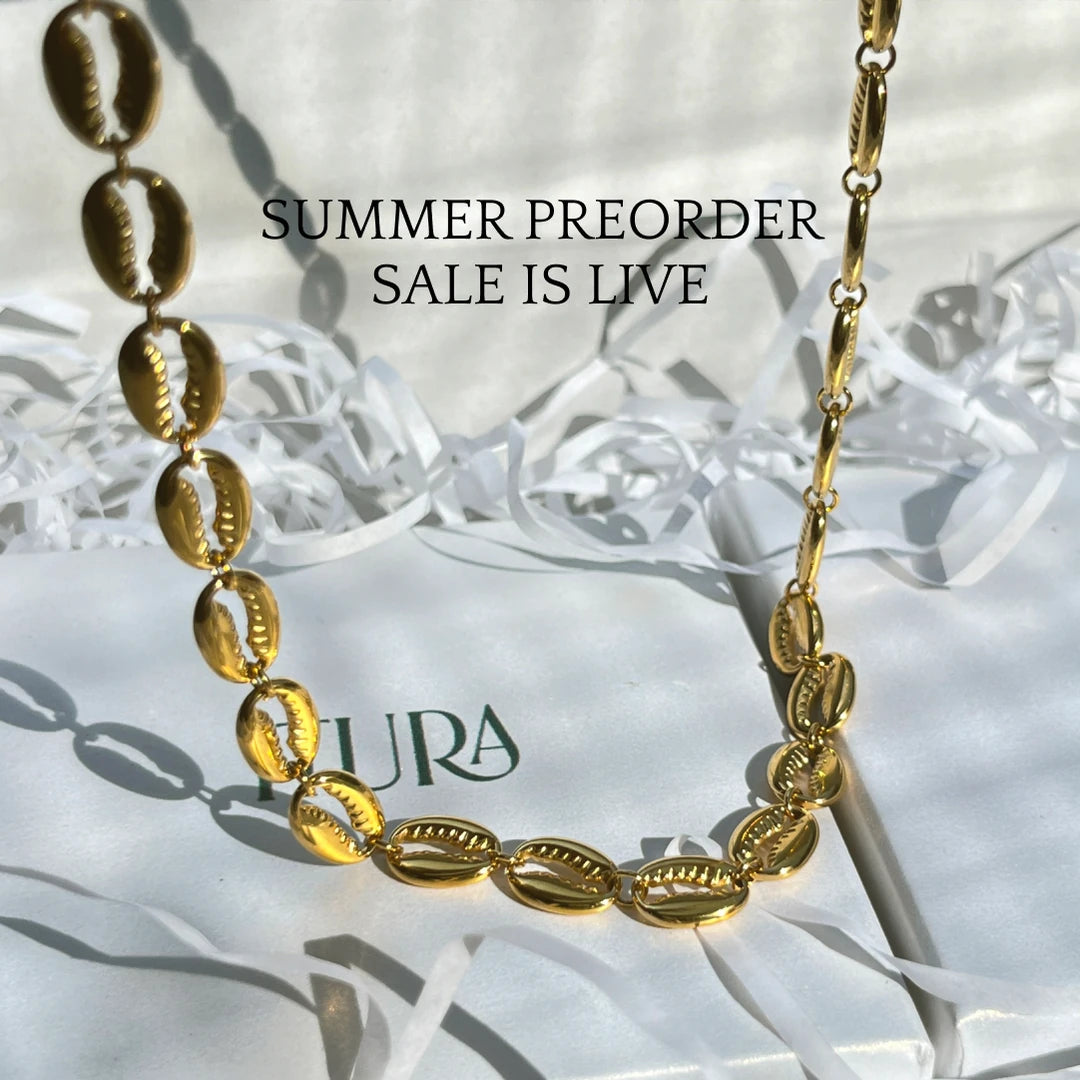 Cowrie Link Necklace