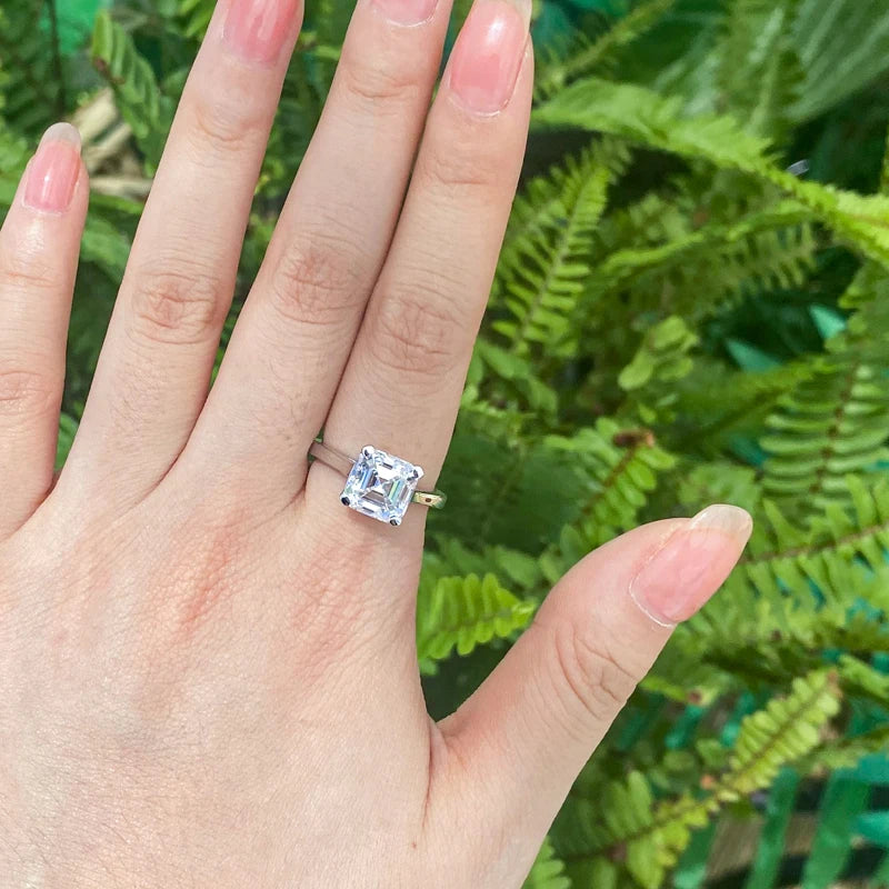 The Radiant Asscher Ring