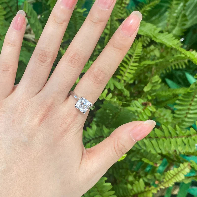 The Radiant Asscher Ring