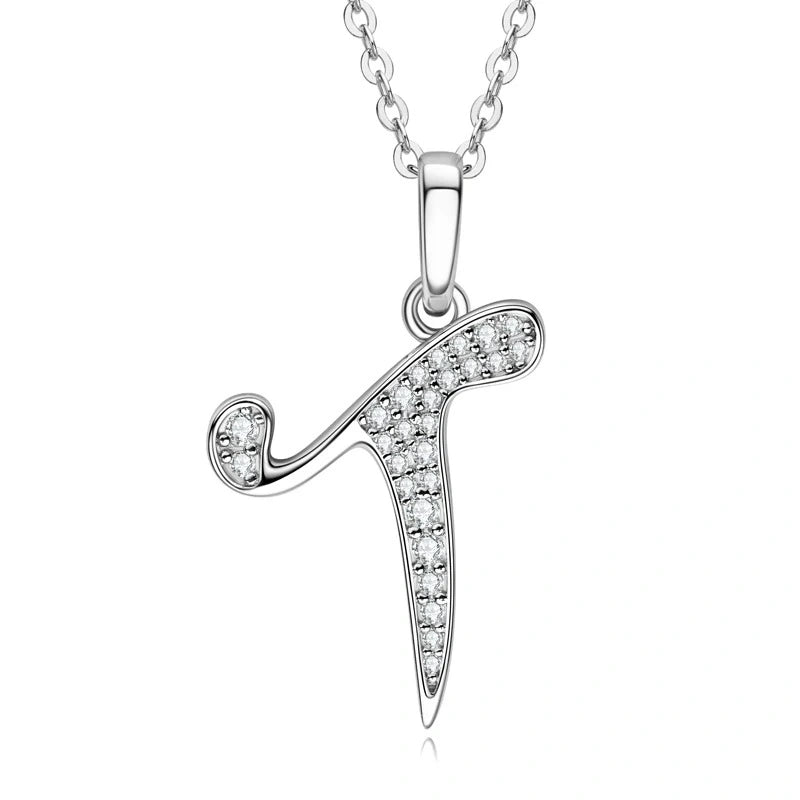 Diamond Letter Necklace