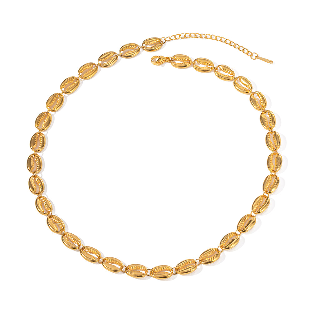 Cowrie Link Necklace