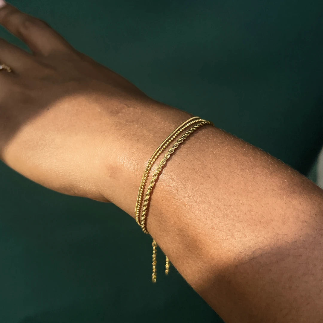 Minimal Stacking Bracelet Set