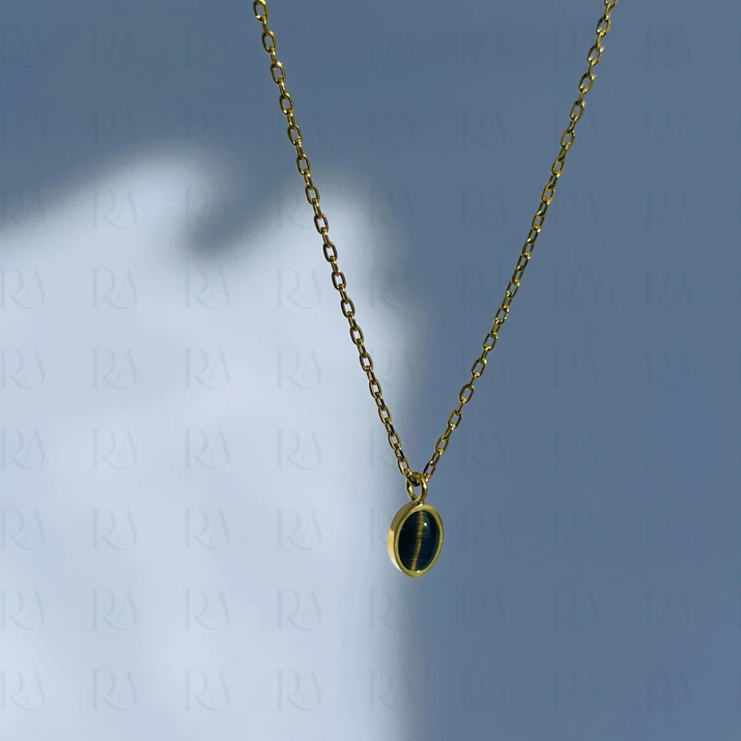 Onyx Tear Drop Necklace