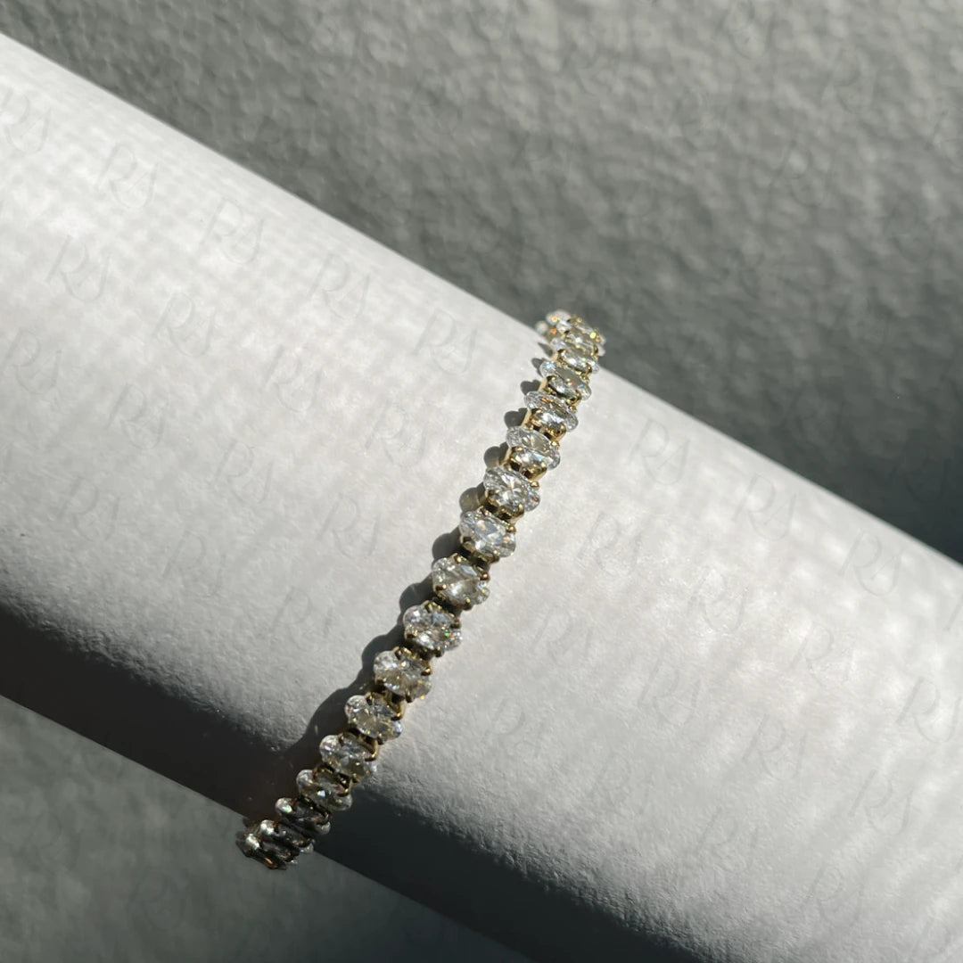 Oval Tennis Bracelet