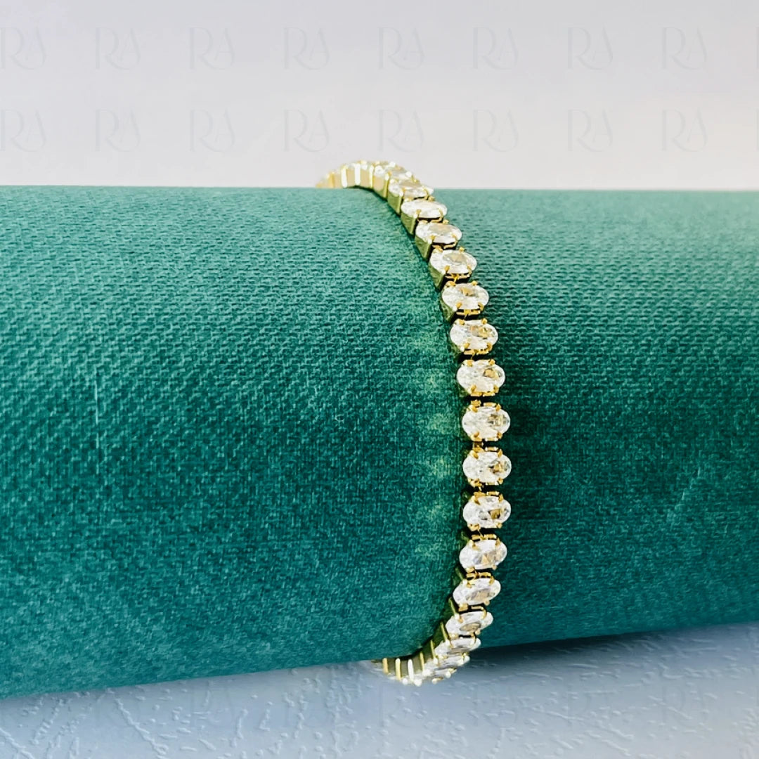 Oval Tennis Bracelet