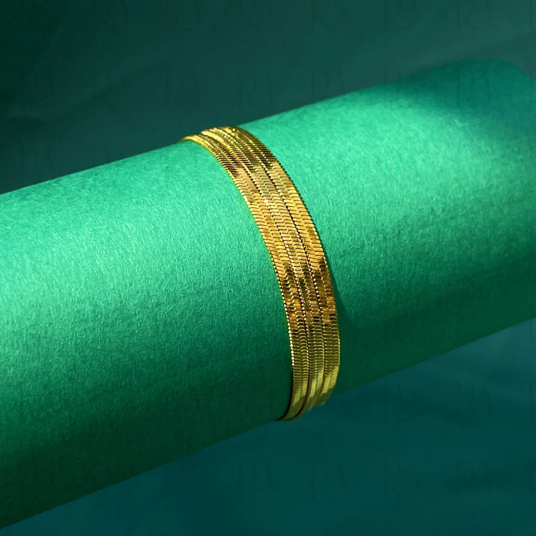 Three Layer Dasi Chain Bracelet