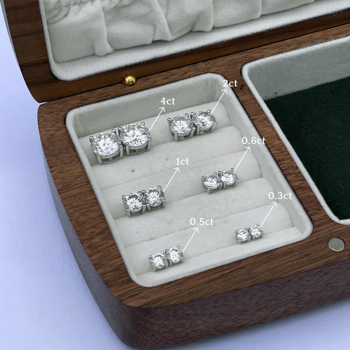 Classic Diamond Studs
