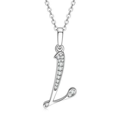 Diamond Letter Necklace
