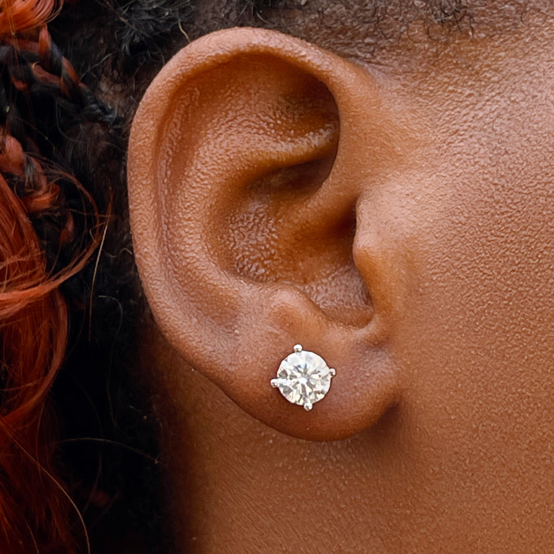 Classic Round Cut Studs