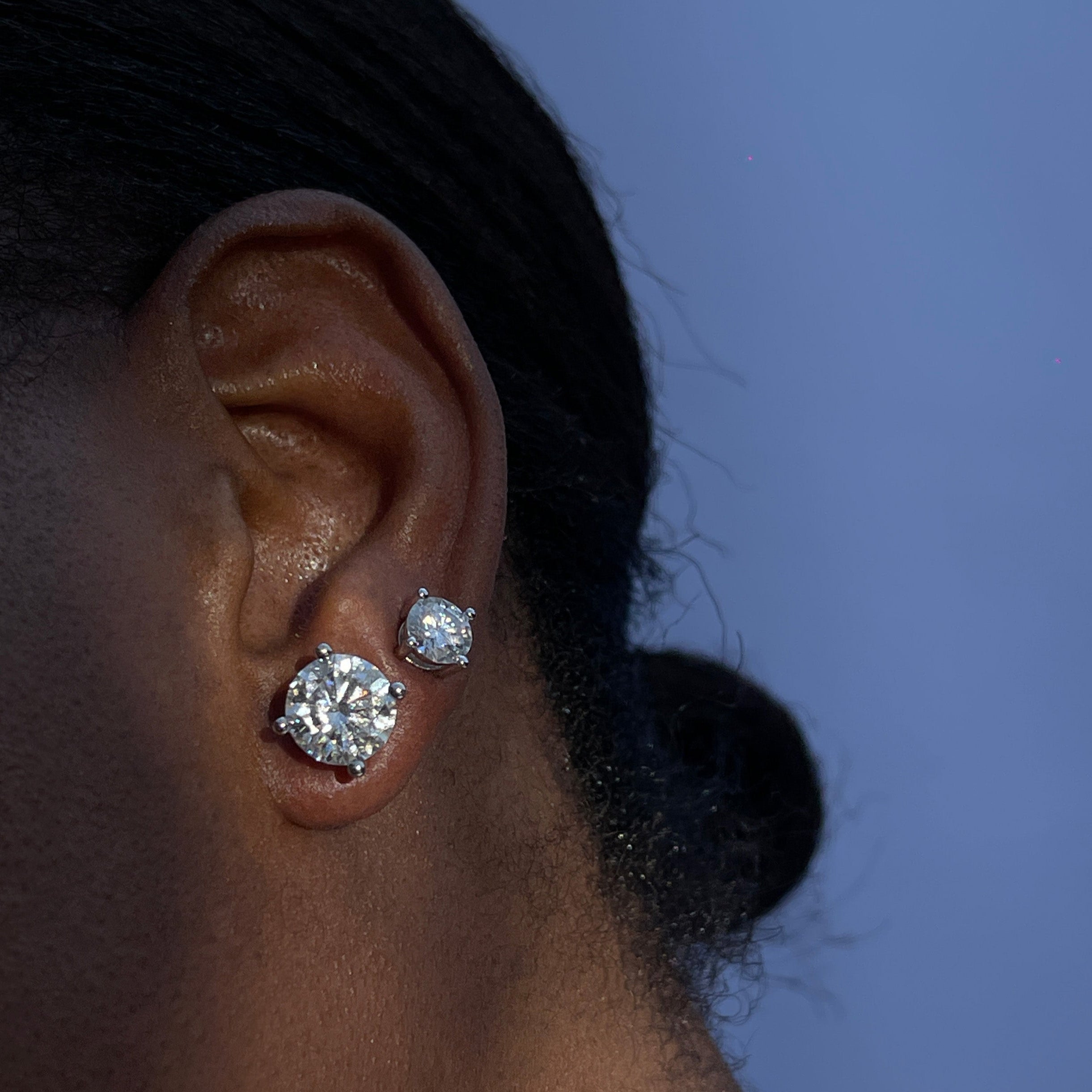 Classic Round Cut Studs