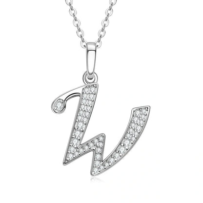 Diamond Letter Necklace