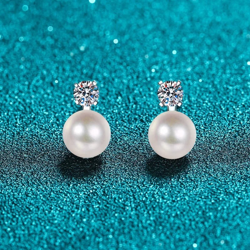 Pearl Stud Earrings