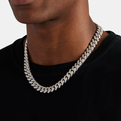 12MM Iced Cuban Chain