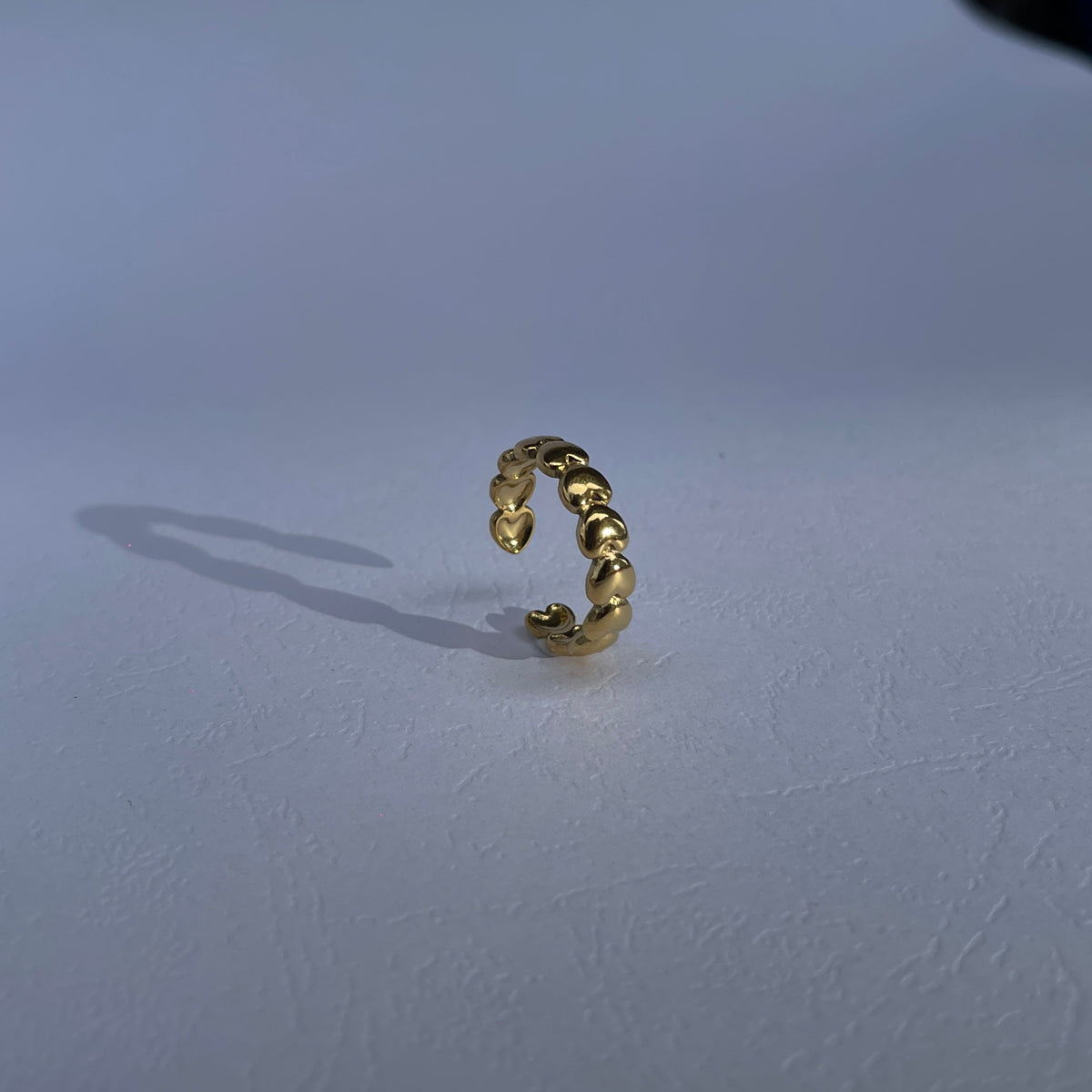 Ayanfe Heart Collage Ring