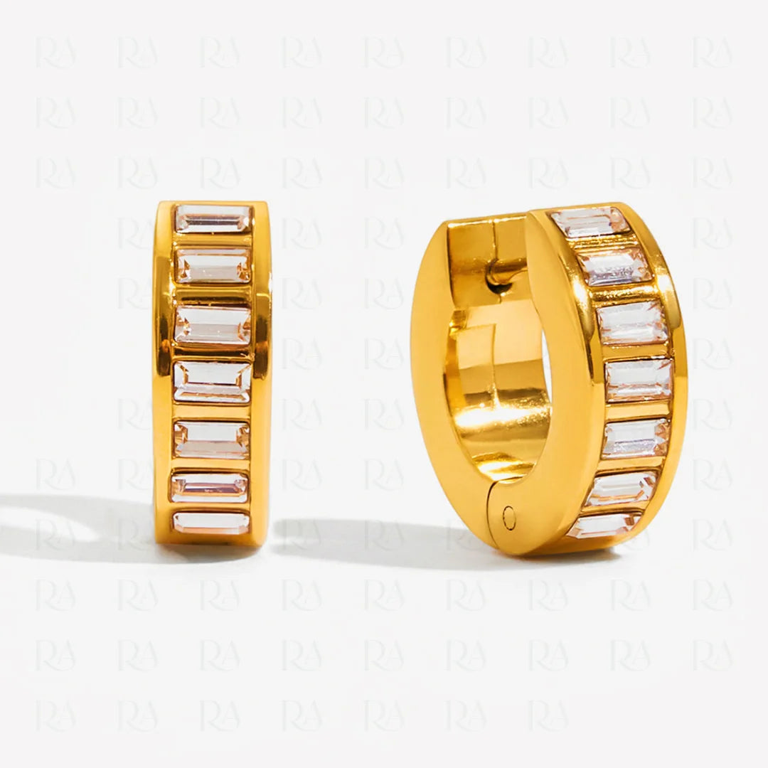 Ayo Baguette Earrings