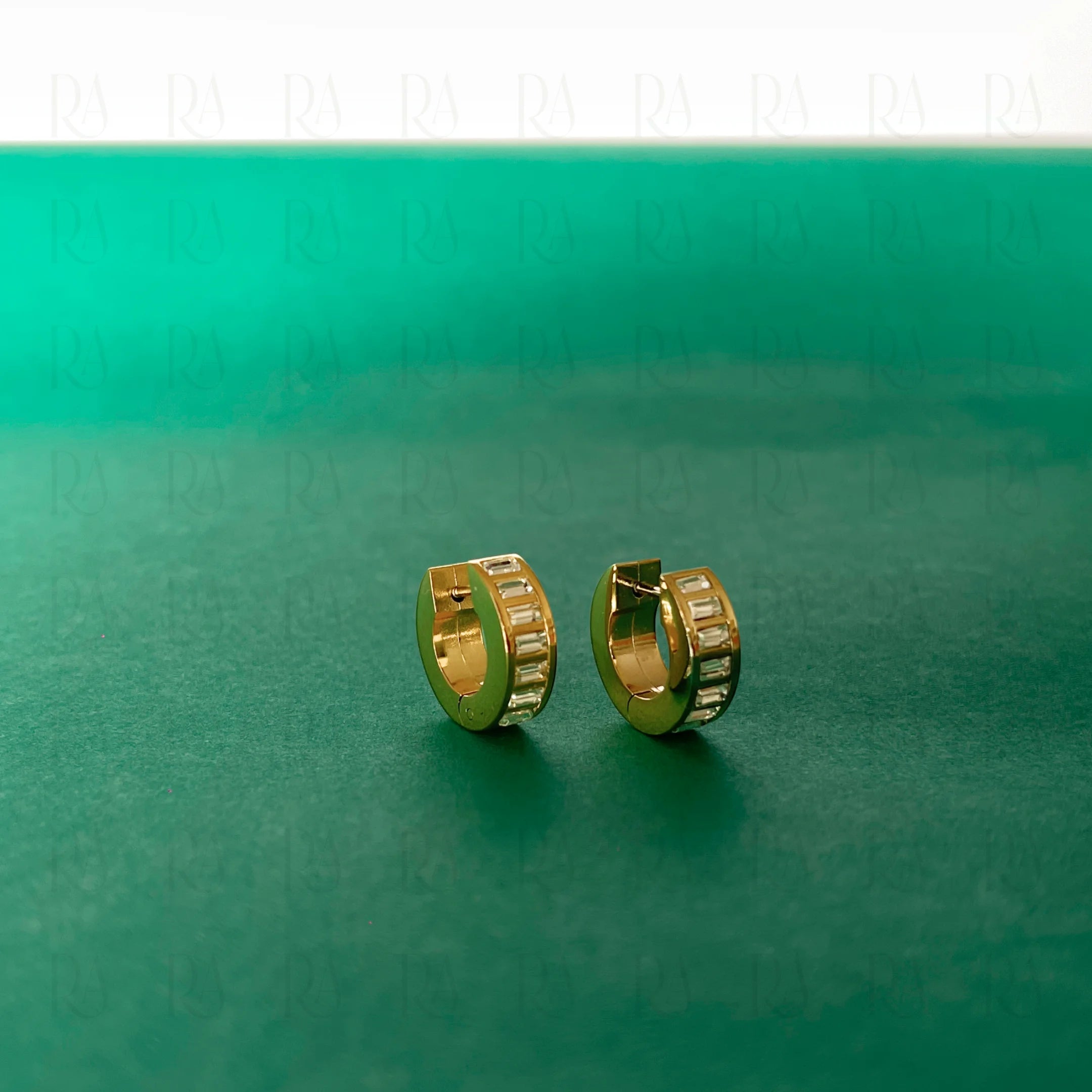 Ayo Baguette Earrings