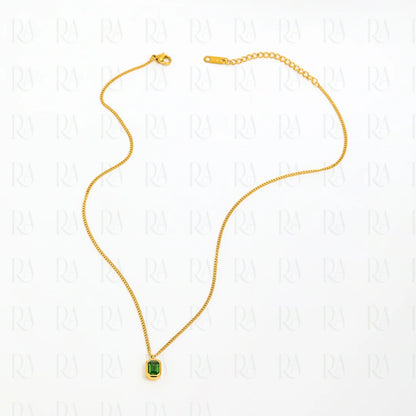 Ayo Emerald Pendant