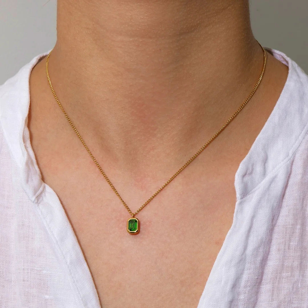 Ayo Emerald Necklace