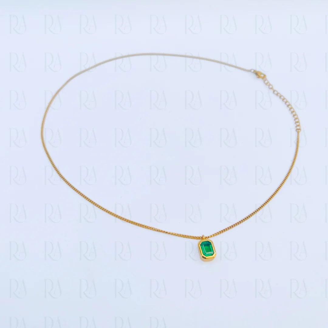 Ayo Emerald Necklace