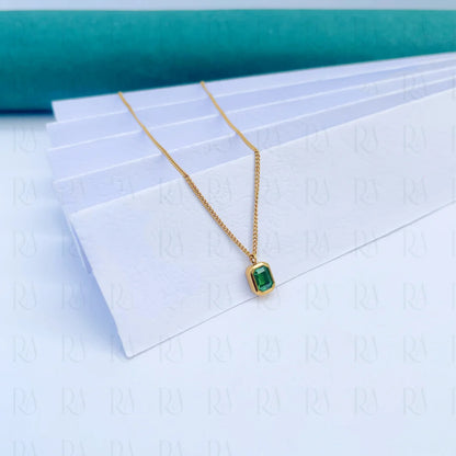 Ayo Emerald Pendant