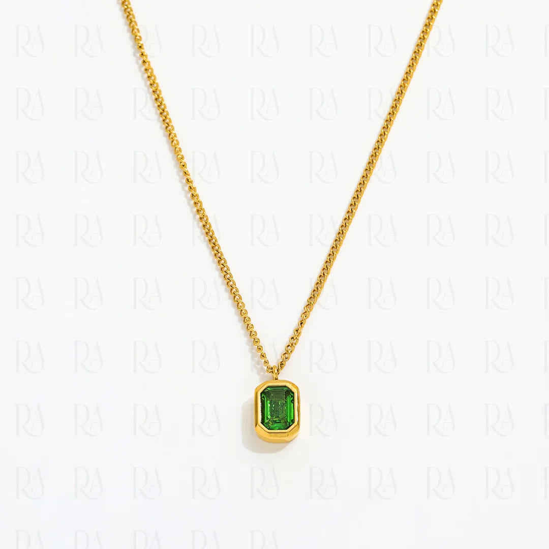 Ayo Emerald Necklace
