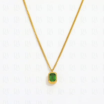 Ayo Emerald Pendant