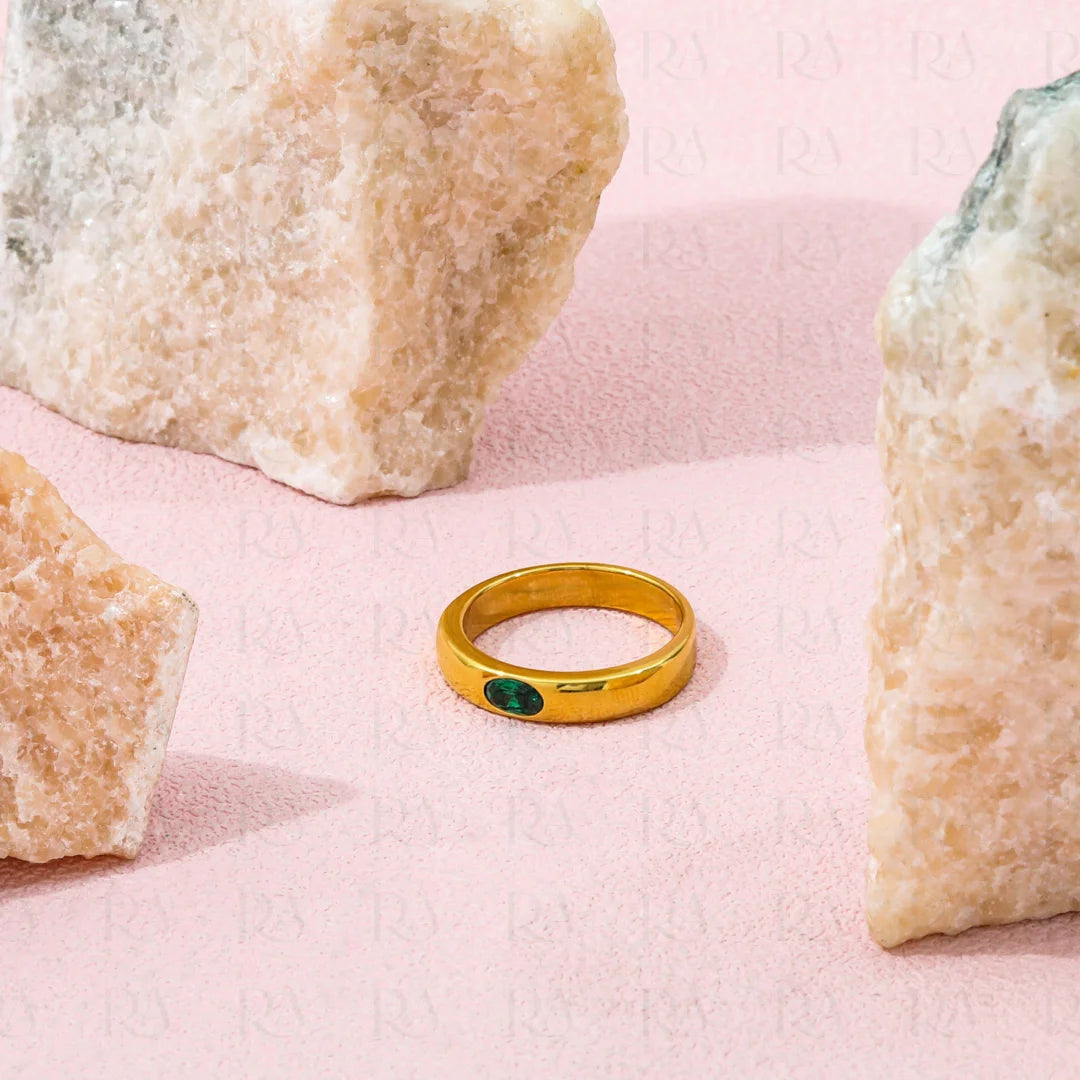 Ayo Emerald Ring