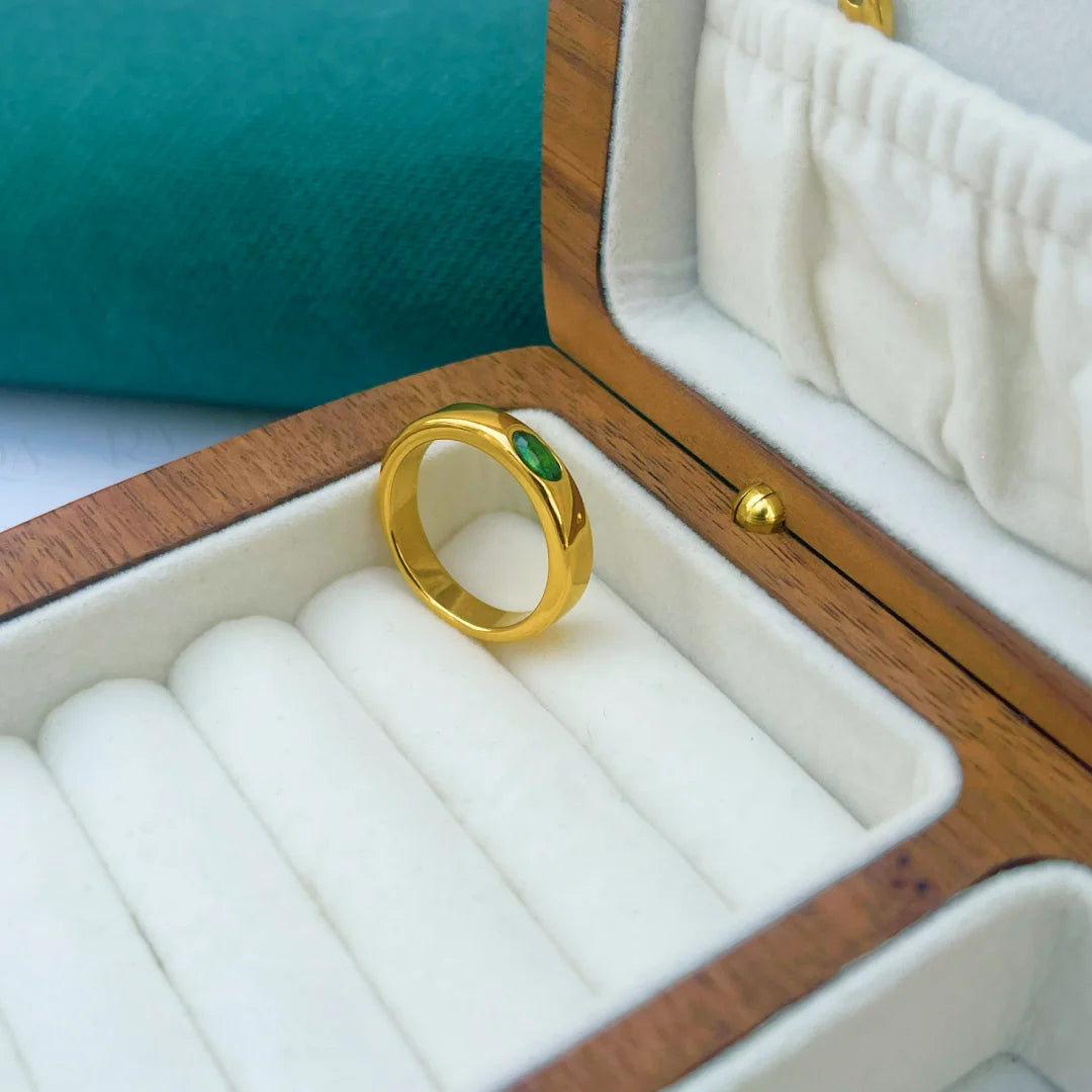 Ayo Emerald Ring