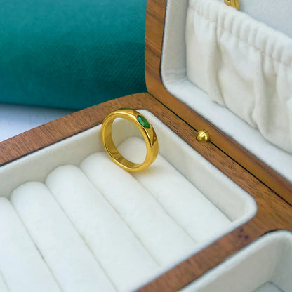Ayo Emerald Ring